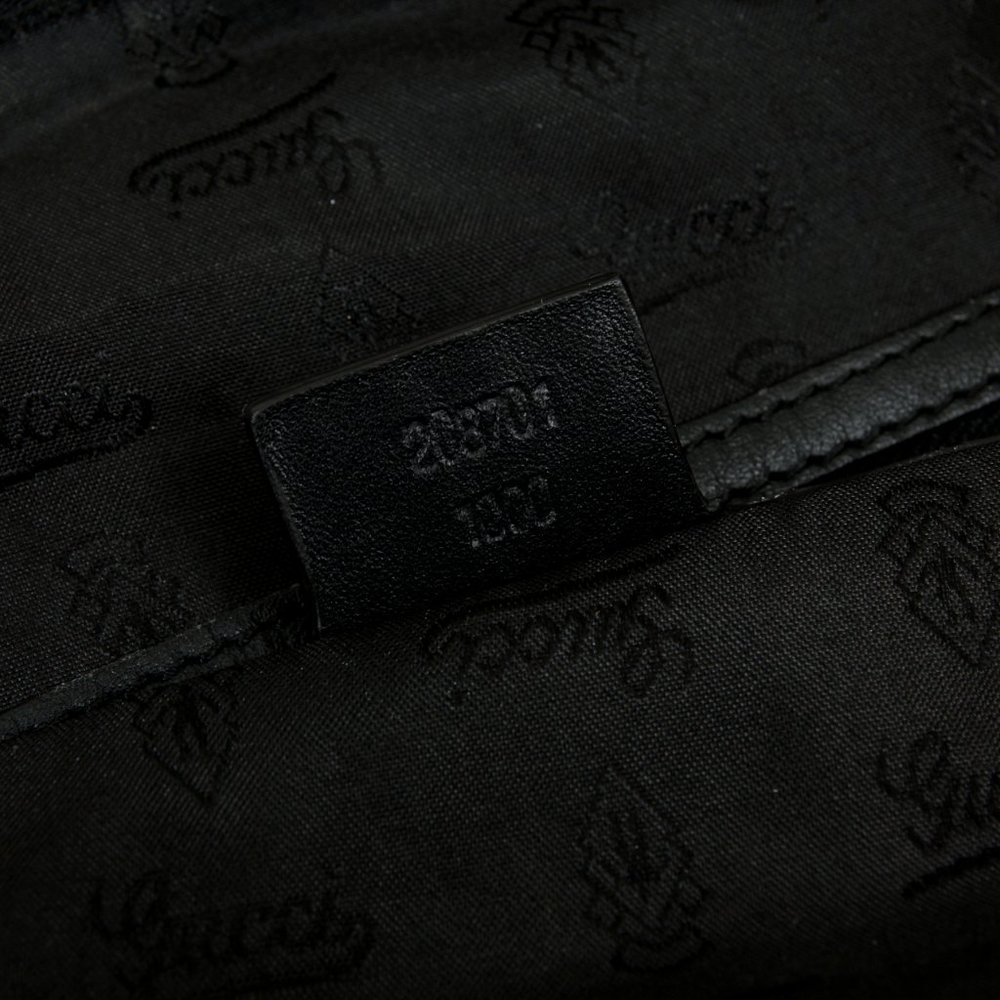 GUCCI Leather Babouska Studded Boston Bag - Picture 11 of 16